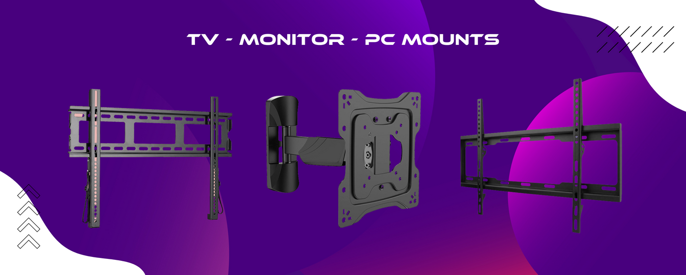 Βάσεις Τηλεοράσεων & Monitor – Brateck, Sbox, Gembird, Powertech