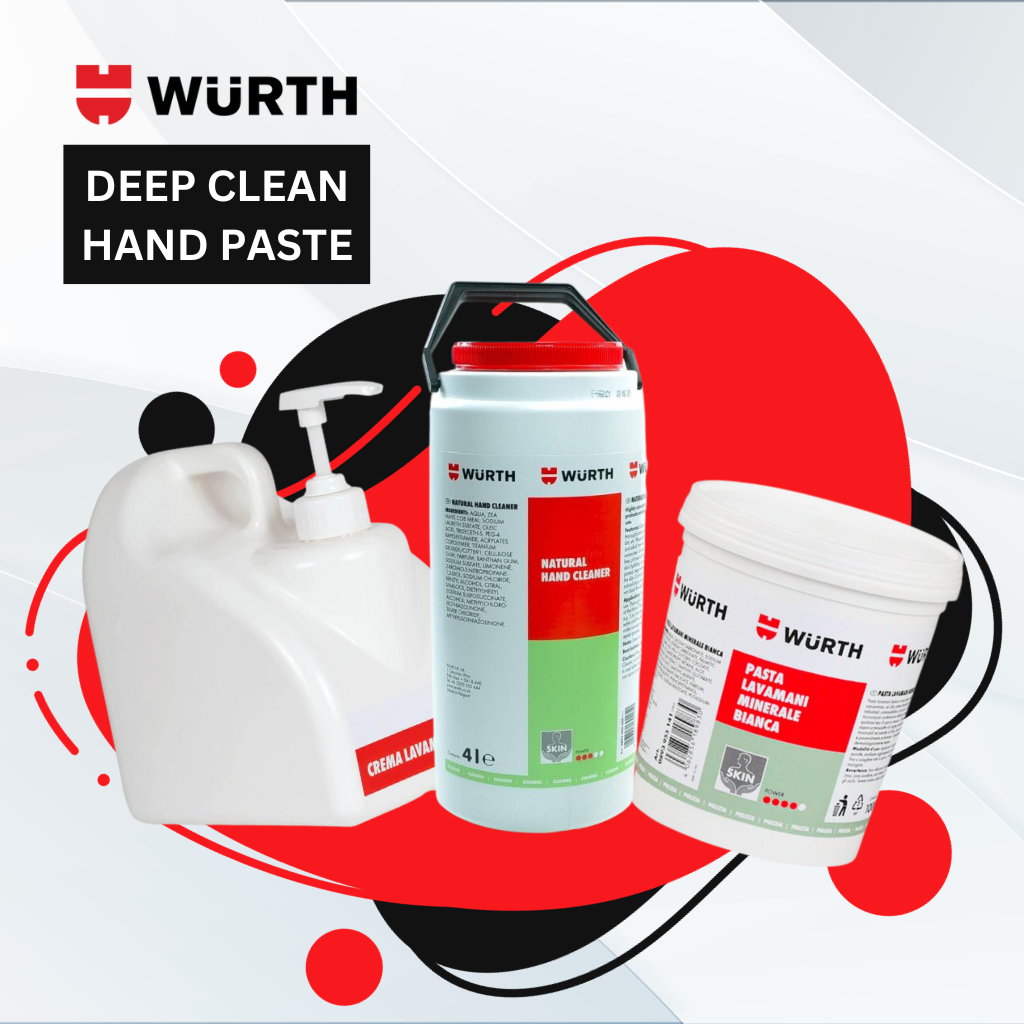 Καθαριστικά χεριών, κρέμες χειρός Wurth, Wurth προϊόντα καθαρισμού