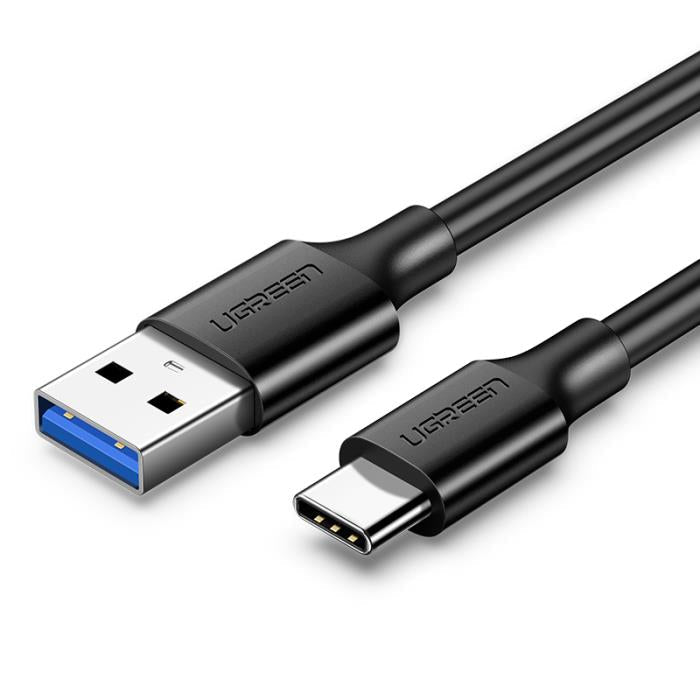 Ladekabel UGREEN US184 20882 USB auf USB-C 1m Schwarz