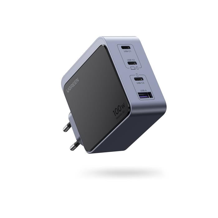 UGREEN X565 GaN PD 100W 4-Porten Ladegerät, Grau