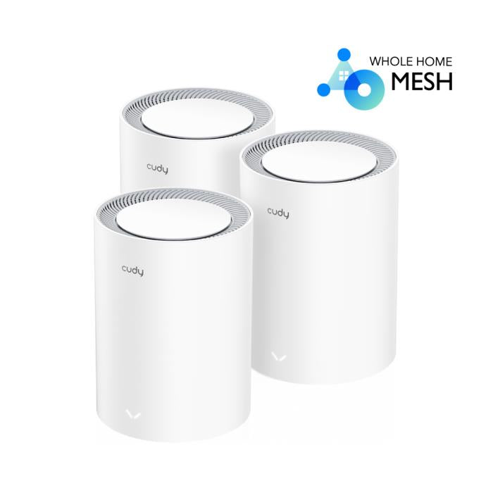 Mesh Cudy M3000 v2.0 Wi-Fi6 AX3000 White (3-Pack)