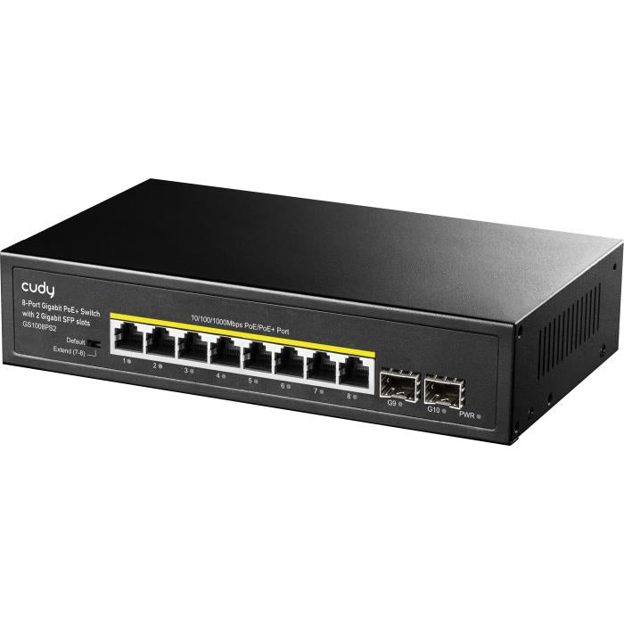 Switch 10 Θέσεων PoE Cudy GS1010PS2 Gigabit