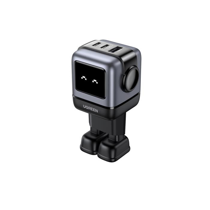 UGREEN CD361 25685B GaN 65W 3-Port Heimladegerät Grau