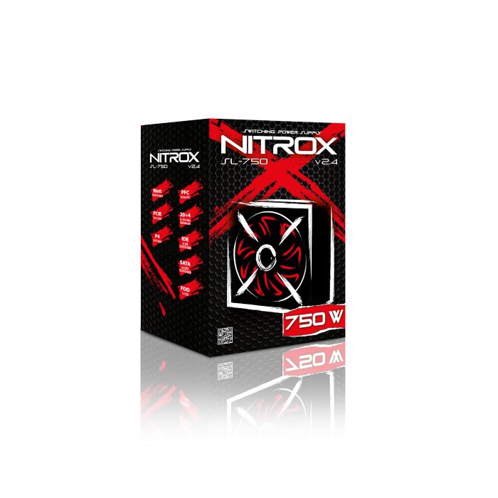 Τροφοδοτικό Υπολογιστή ATX Nitrox SL-750W v2.4