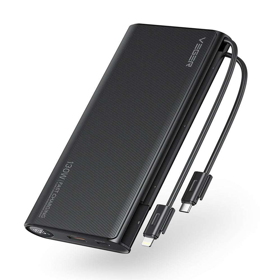 Veger TC130 Power Bank 25000mAh 130W με Θύρα USB-A και Θύρα USB-C Power Delivery Μαύρο