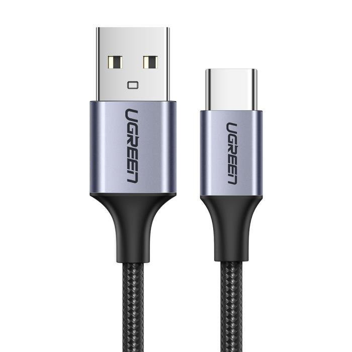 Καλώδιο Φόρτισης UGREEN US288 60128 USB σε USB-C 2m Μαυρό