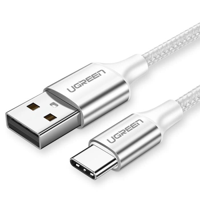 Câble de charge UGREEN US288 60133 USB vers USB-C 2m Argent