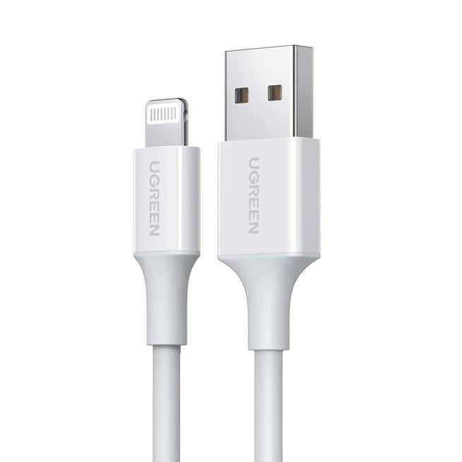 Câble de charge UGREEN US155 20728 USB vers Lightning 1m Blanc