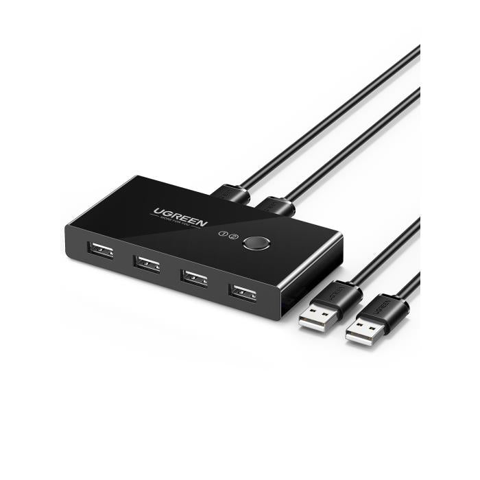 Commutateur de partage USB 3.0 à 4 ports UGREEN US216 30768 pour 2 PC