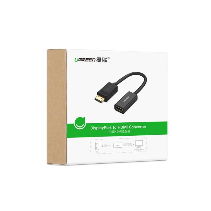 Μετατροπέας DP σε HDMI M/F 1080P UGREEN MM137 40362, με USB τροφοδοσία