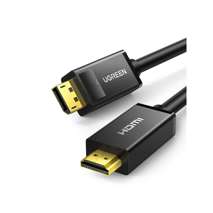 Καλώδιο DP σε HDMI M/M 4K/30Hz UGREEN DP101 10238 1m Μαύρο