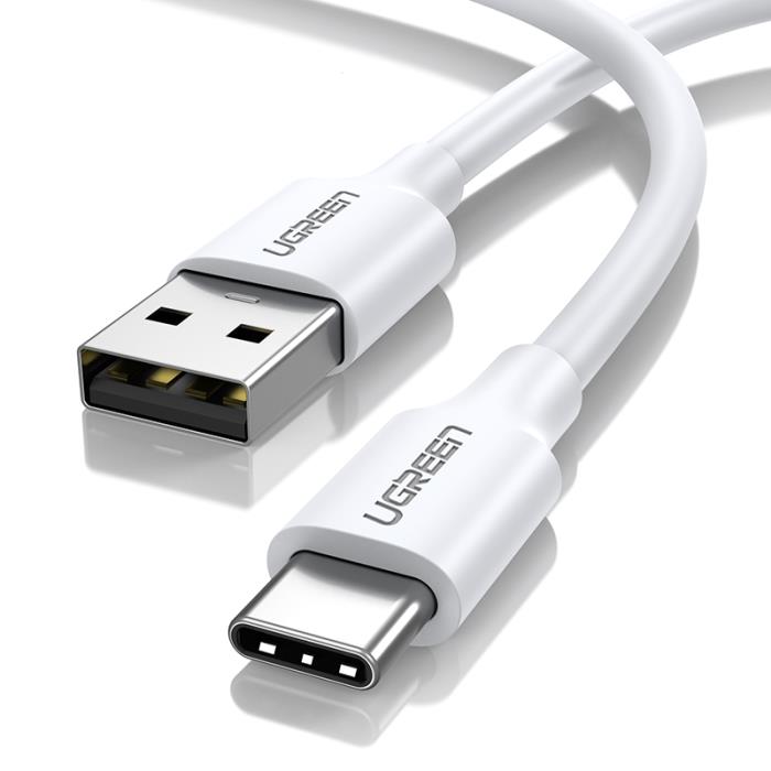 Καλώδιο Φόρτισης UGREEN US287 60121 USB σε USB-C 1m Λευκό