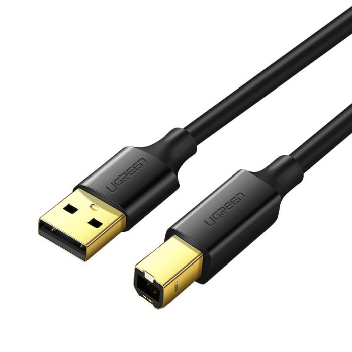 Καλώδιο USB 2.0 σε USB-B M/M UGREEN US135 20847 2m Μαύρο