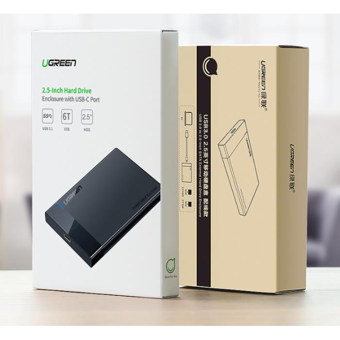 θήκη HDD 2,5'' UGREEN US221 50743 USB-C 3.1