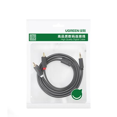 Καλώδιο Ήχου 3.5mm σε 2xRCA M/M UGREEN AV116 10548 2m Μαύρο