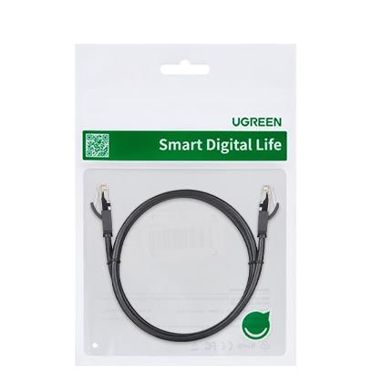 Καλώδιο Δικτύου UTP CAT6 UGREEN NW101 50191 1m Pure Copper Μαύρο