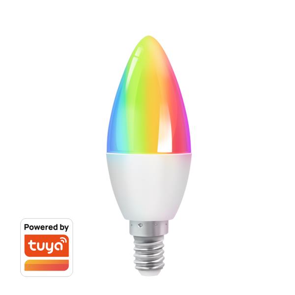 Ampoule LED WiFi intelligente LogiLink SH0119 type bougie