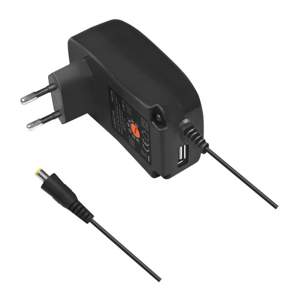 Alimentation universelle LogiLink PA0198 3-12V 24W (8 fiches)