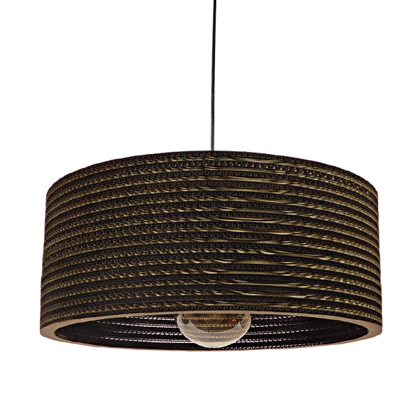 GLOBOSTAR® SANTORINI 01297 Boho Κρεμαστό Φωτιστικό Οροφής με Ντουί 1 x E27 AC 220-240V IP20 - Καφέ - Μ50 x Π50 x Υ20cm