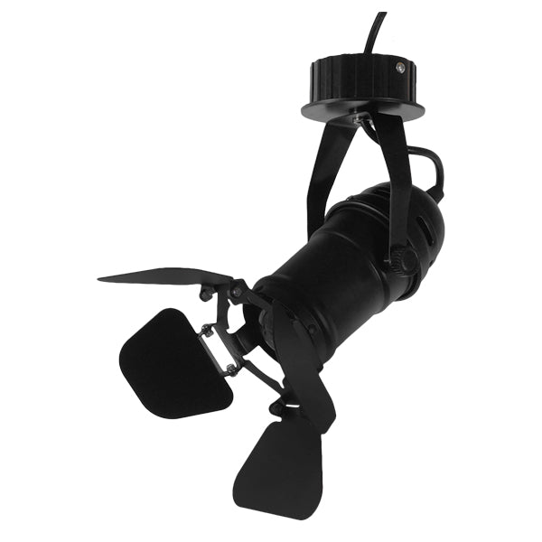 GLOBOSTAR® BROADWAY 01371 Vintage Φωτιστικό Οροφής με Ντουί 1 x E27 AC 220-240V IP20 - Μαύρο - Μ20 x Π20 x Υ27.5cm