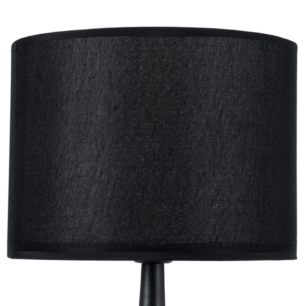 Ambrosia Black 01394 Lumine la modă Lumină Porterif unic Metallic cu pălărie neagră φ25 x y46cm