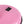 Student Pink 01534 la modă Lumină de masă de masă Single 1 X E27 Pink cu metal alb cu clopot On/Off φ12 x Y32cm