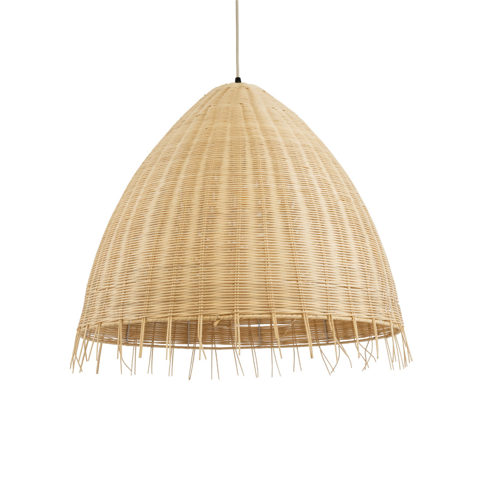 GLOBOSTAR® AQUATIC 01743 Boho Κρεμαστό Φωτιστικό Οροφής με Ντουί 1 x E27 AC 220-240V IP20 - Μπεζ - Μ60 x Π60 x Υ60cm