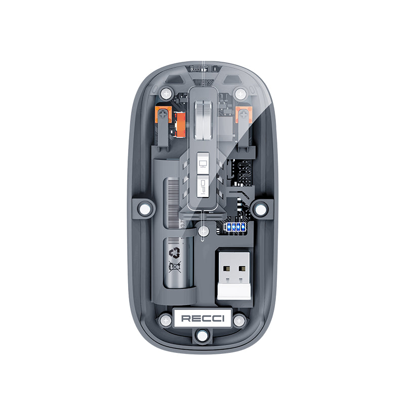 Souris sans fil Recci RCS-M01 Space Capsule