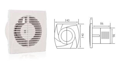 ΕΞΑΕΡΙΣΤΗΡΑΣ ΛΟΥΤΡΟΥ Φ10-12 ΛΕΥΚΟΣ
