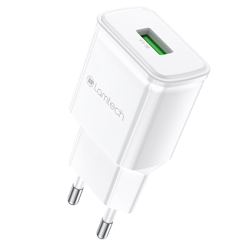 Lamtech Quick Charger Usb3.0 18 W White