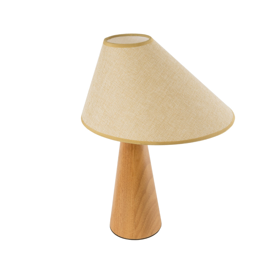 GLOBOSTAR® KAUAI 02229 Boho Επιτραπέζιο Φωτιστικό Πορτατίφ με Ντουί 1 x E27 AC 220-240V IP20 - Μπεζ - Μ38 x Π30 x Υ48cm