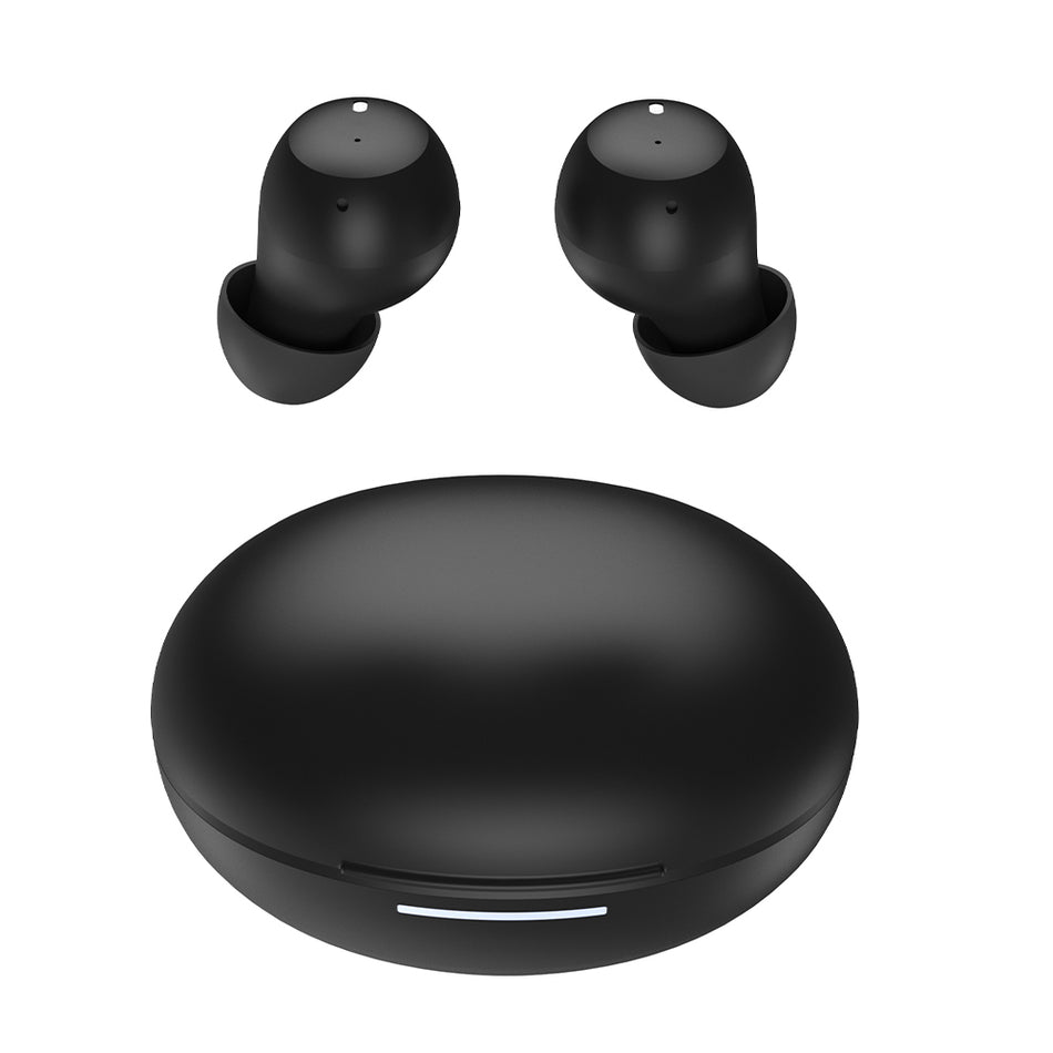 Lamtech Tws Earbuds V5.3 With Led Screen Black