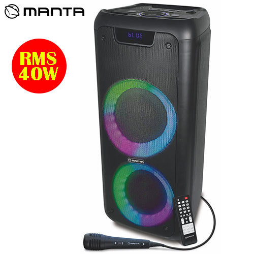 Manta Party Audio Loud Speaker 6,5' 40 W