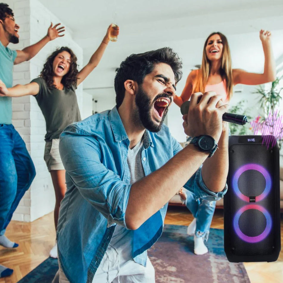 Manta Karaoke Party Speaker 2x8' Rms 120 W Attis