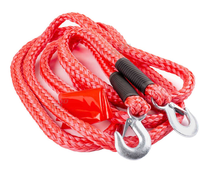 AMIO ιμάντας ρυμούλκησης αυτοκινήτου 02656, έως 3000kg, 4m, κόκκινος