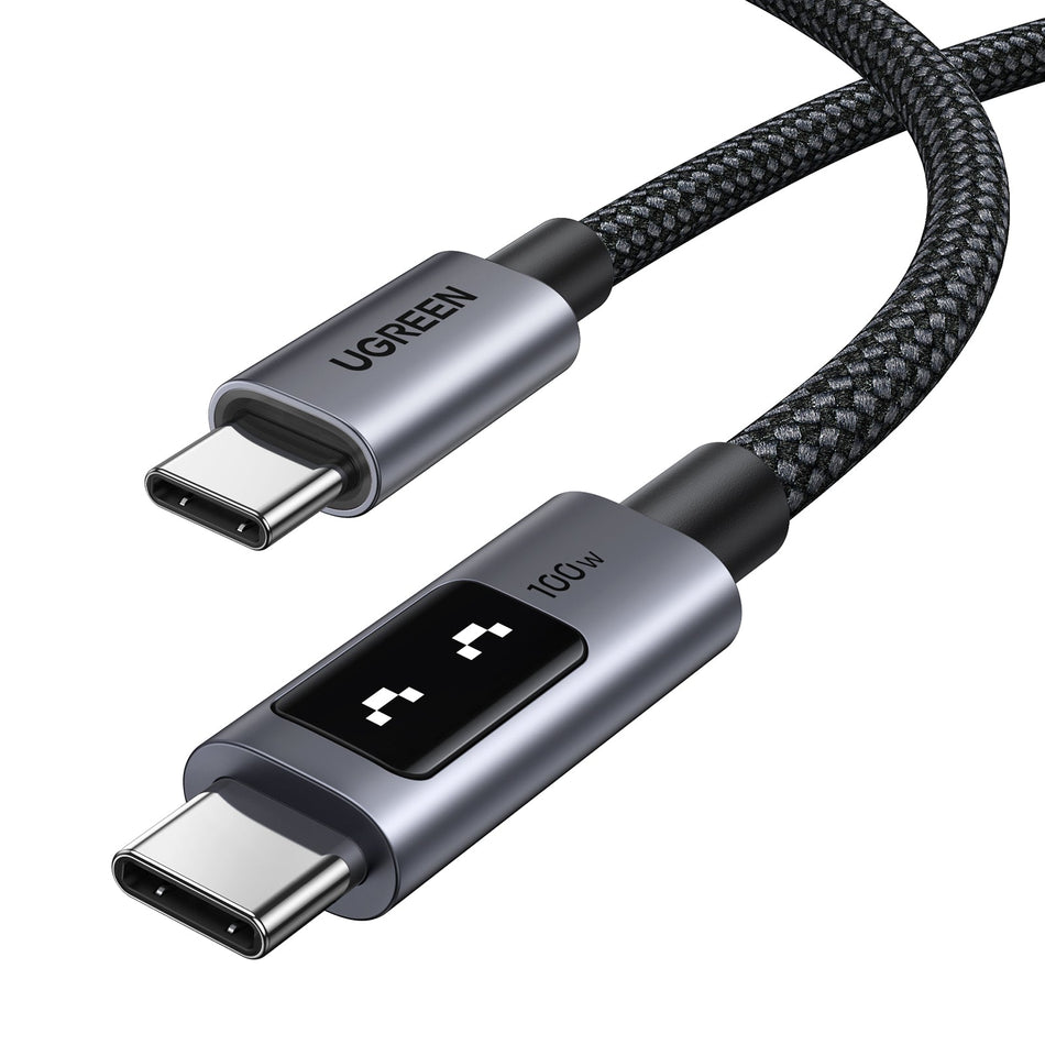 Καλώδιο Φόρτισης UGREEN L509 35512  USB-C σε USB-C PD 100W 2m Μαύρο
