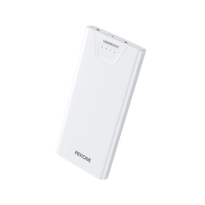 Powerbank 10000mAh 12W WK WP-101 2 Anschlüsse Weiß