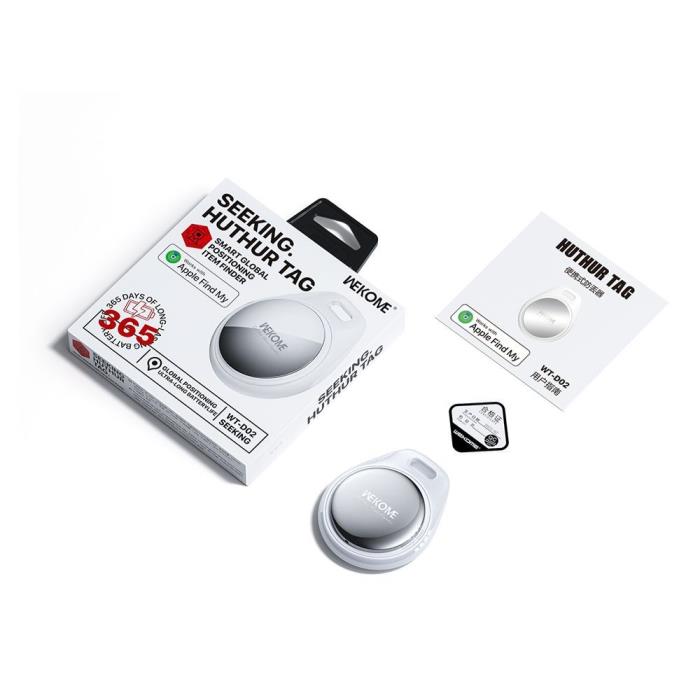 Tragbarer Bluetooth-Ortungsgerät WK WT-D02 Weiß