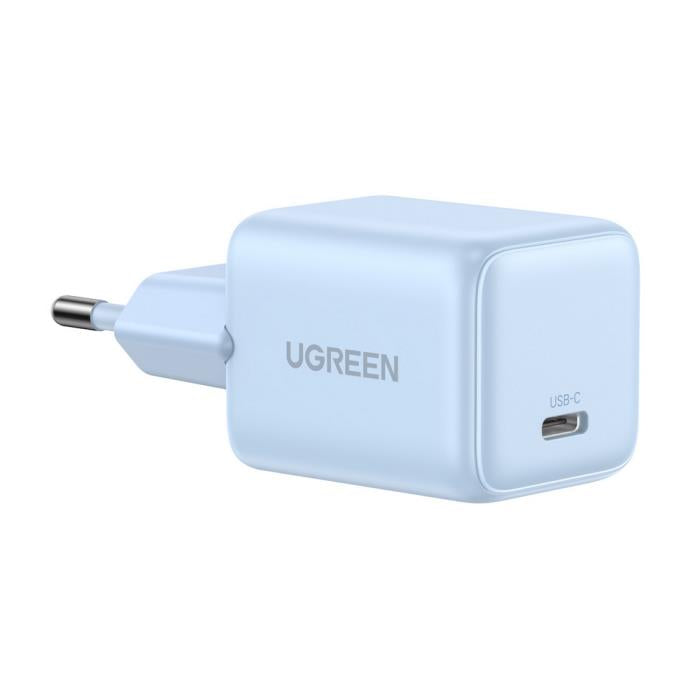 GaN PD 20W UGREEN X512 Ladegerät 55555 1 Anschluss Blau