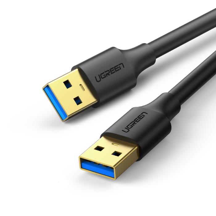 Καλώδιο USB 3.0 Μ/Μ UGREEN US128 10369 0.5m Μαύρο