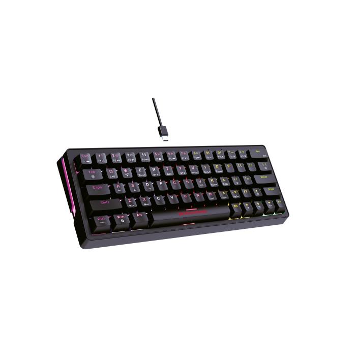 Kabellose/Kabelgebundene RGB-Tastatur Zeroground KB-3700G SATOMI v2.0