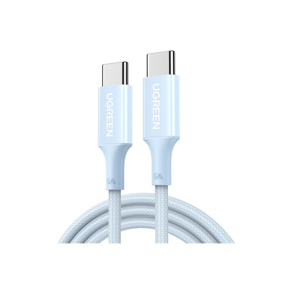 Καλώδιο Φόρτισης UGREEN L501 35334 USB-C σε USB-C PD 60W 1m Μπλέ