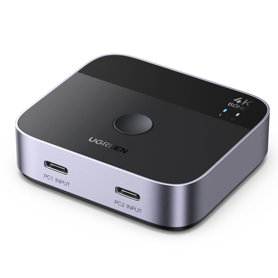 USB-C Switch 2 θέσεων 4K/60Hz UGREEN AW502 55451