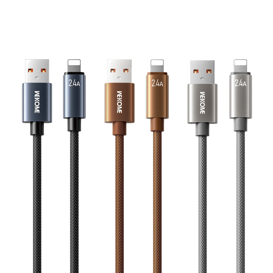 Καλώδιο Φόρτισης WK WDC-63i USB σε Lightning 1.2m Γκρι