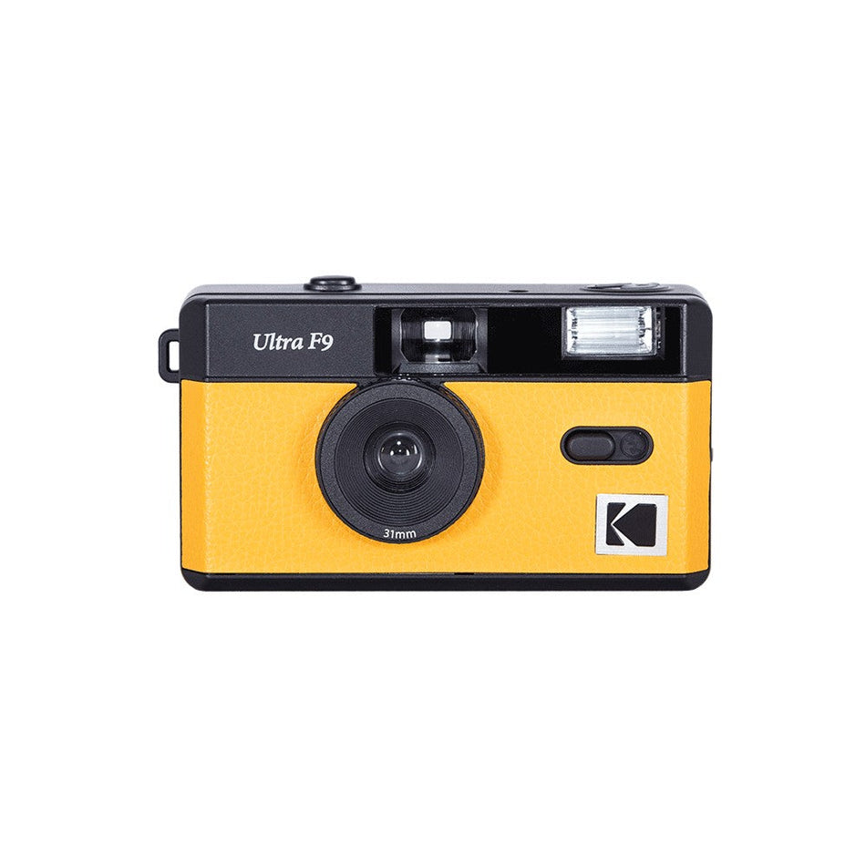 Analoge Retro-Kamera Kodak Ultra F9 Gelb