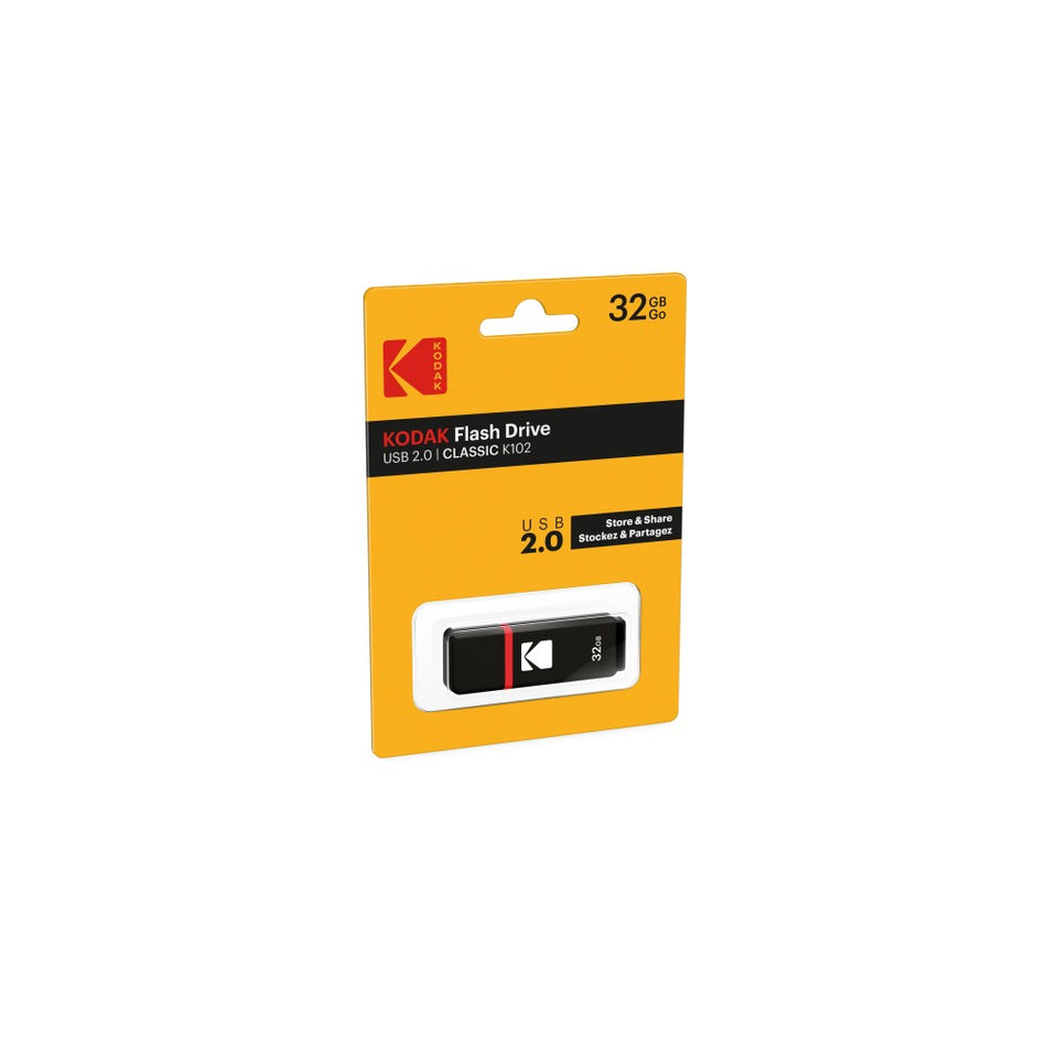 USB Stick Kodak K102 32GB USB 2.0 Schwarz