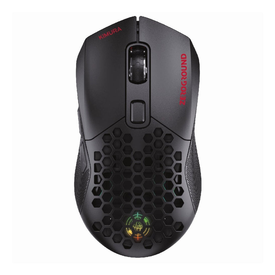 Kabellose/Kabelgebundene Maus 2.4GHz/BT/USB Zeroground MS-4600WG KIMURA v4.0