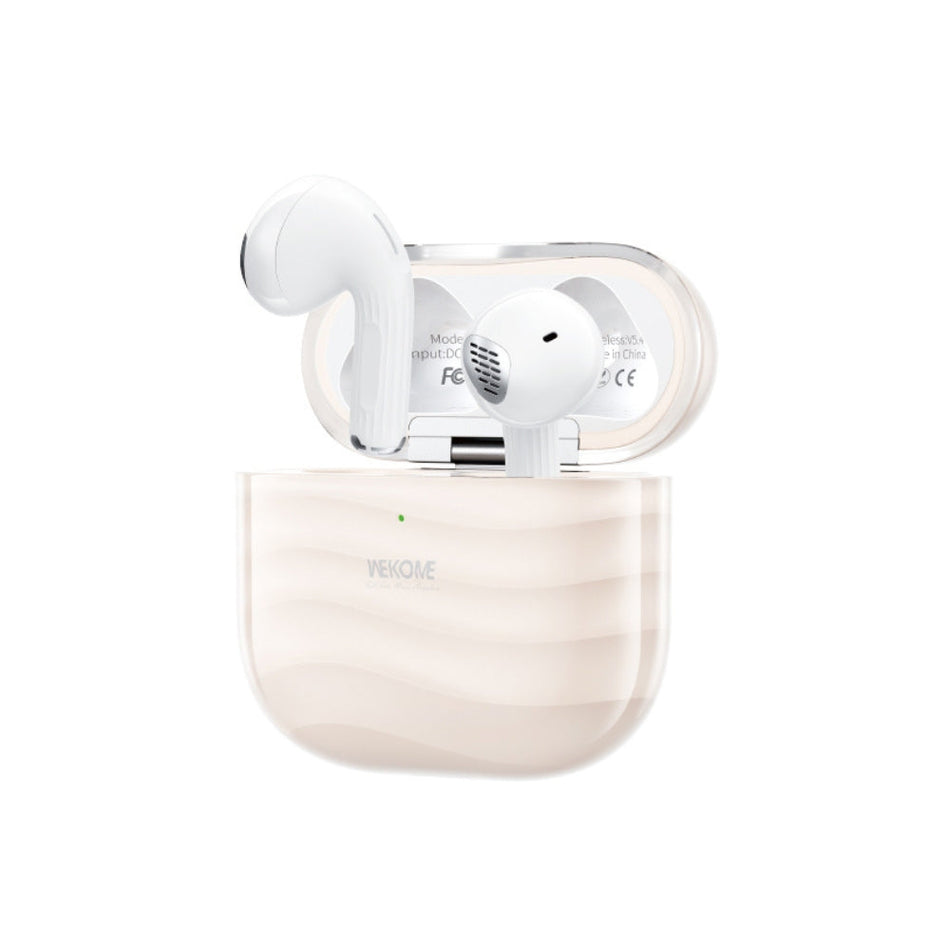 Ακουστικά True Wireless ΒΤ WK WS-18 Μπέζ