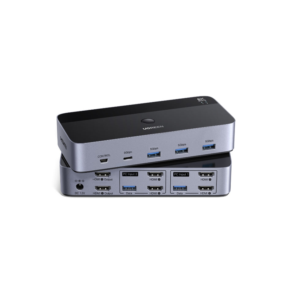 KVM Switch 2 θέσεων USB/HDMI UGREEN AK703 85100