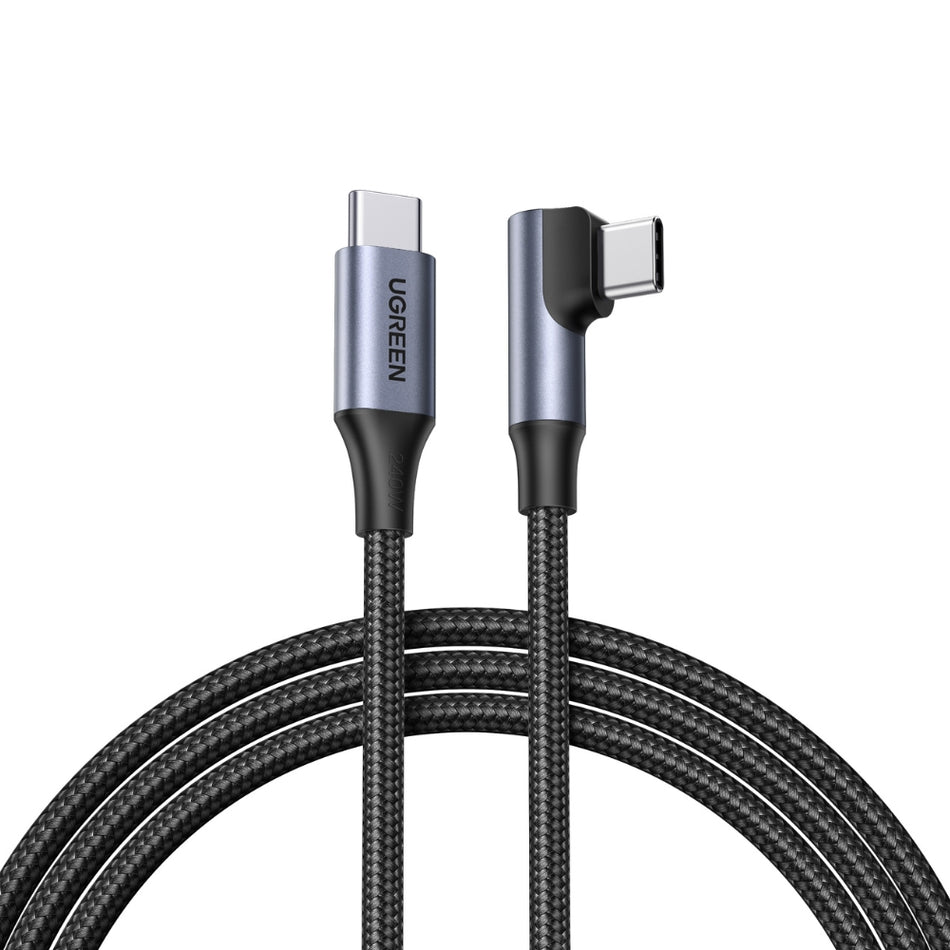 Καλώδιο Φόρτισης UGREEN L536 85225 USB-C σε USB-C PD 240W 1m Μαύρο